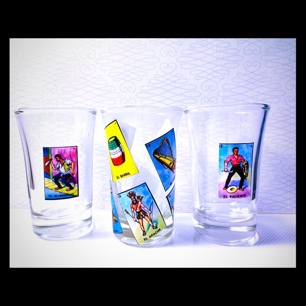 Custom shot glasses